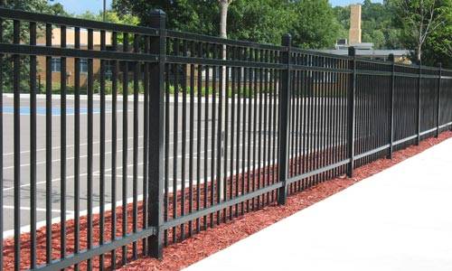 Steel and Aluminum Fence Installation Akron